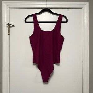 Women's Thong Bodysuit - Purple